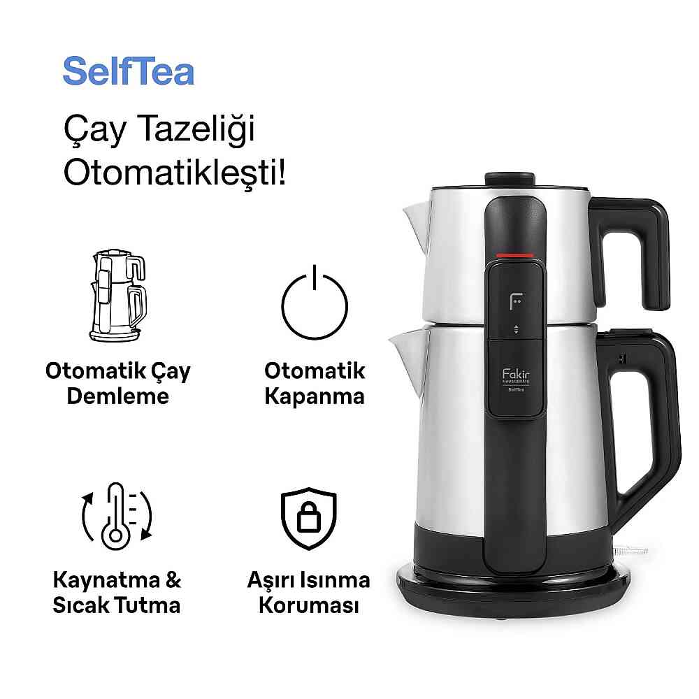 Fakir Selftea Otomatik Çay Makinesi görsel 2