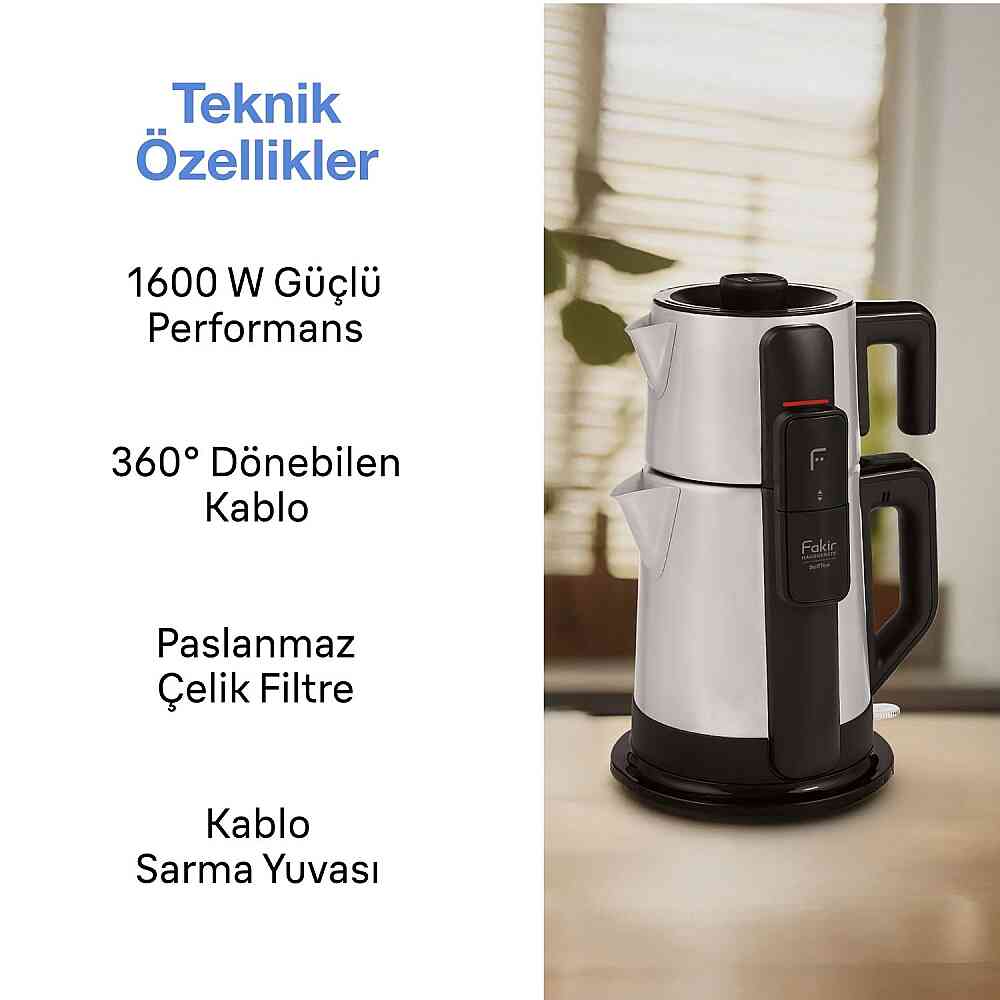 Fakir Selftea Otomatik Çay Makinesi görsel 3