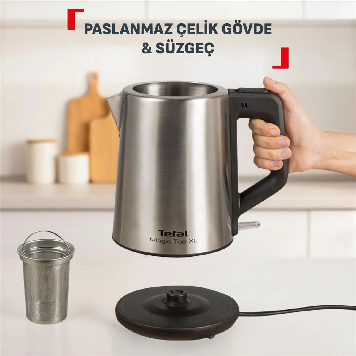 Tefal Magic Tea XL Çay Makinesi Cam görsel 3