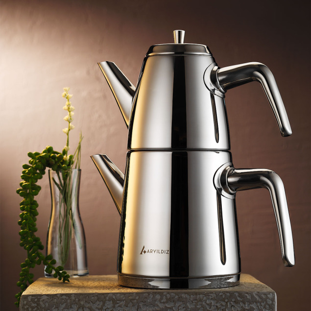 Aryıldız Elegant Prestige Büyük Çaydanlık Takımı