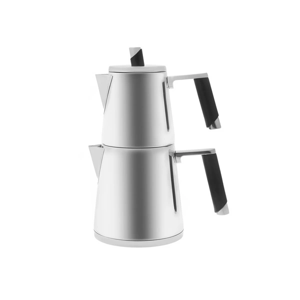 Karaca Powersteel 316+ Çelik İndüksiyon Tabanlı Blend Large Çaydanlık Takımı