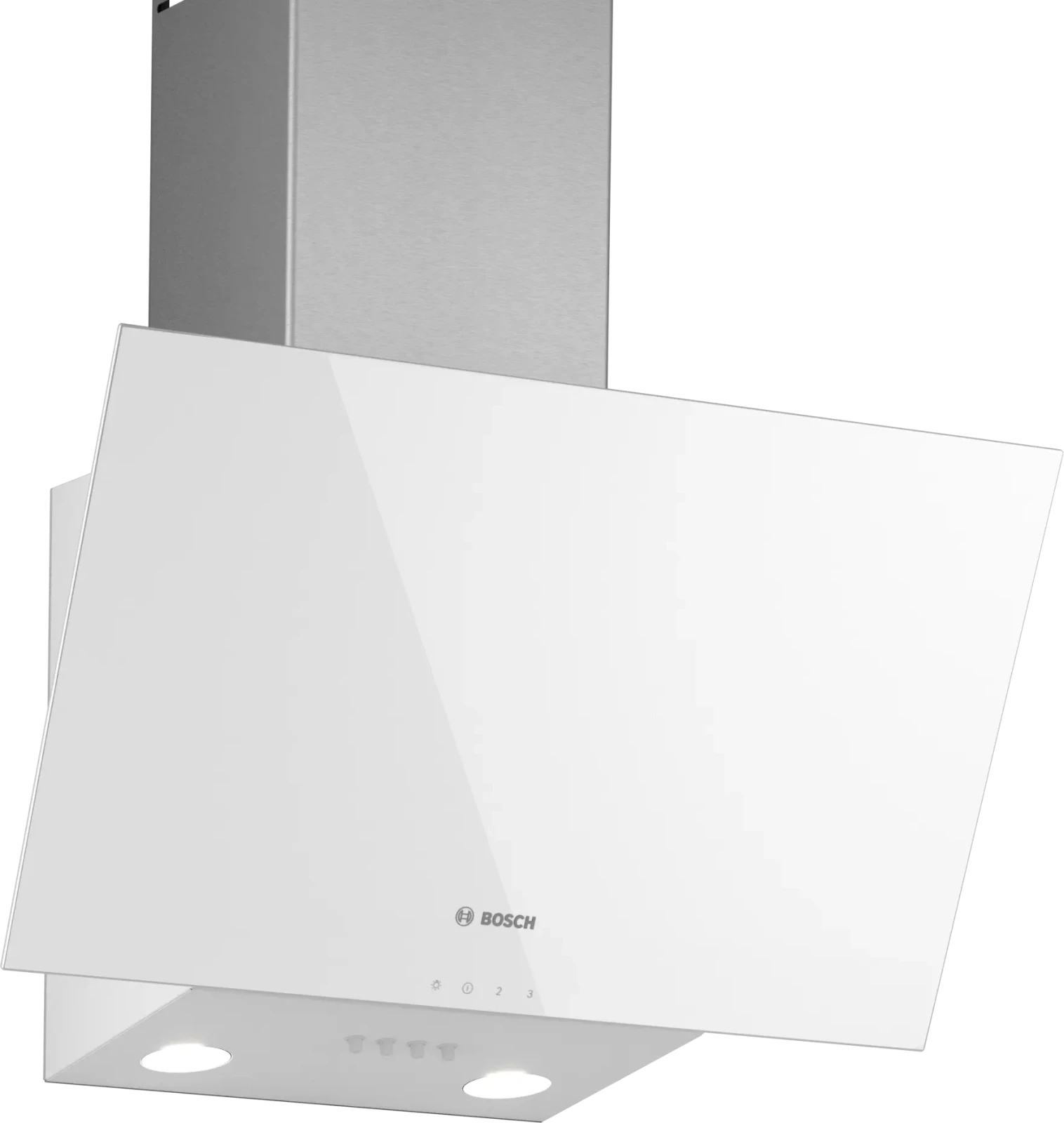 Bosch Serie 2 Duvar Tipi Davlumbaz 60 cm Beyaz Cam Yüzey, Beyaz