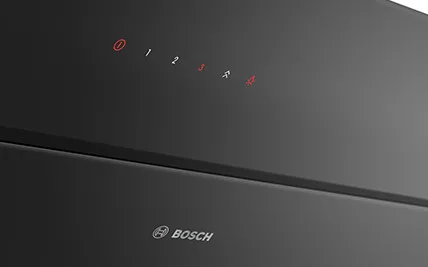 TouchSelect control: Davlumbaz ayarları parmağınızın ucunda.