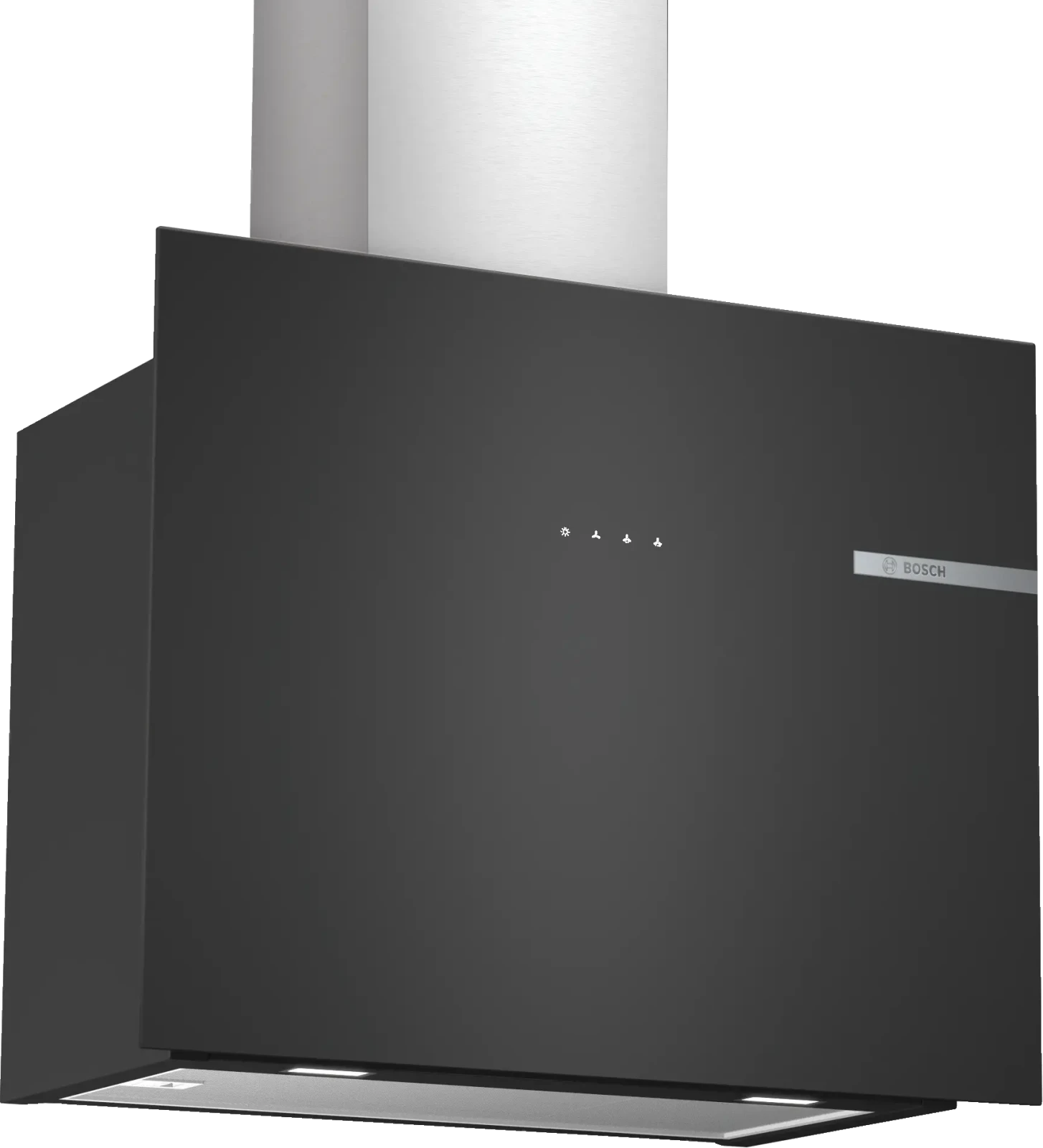 Bosch Serie 4 Duvar Tipi Davlumbaz 60 cm Siyah Cam, Siyah