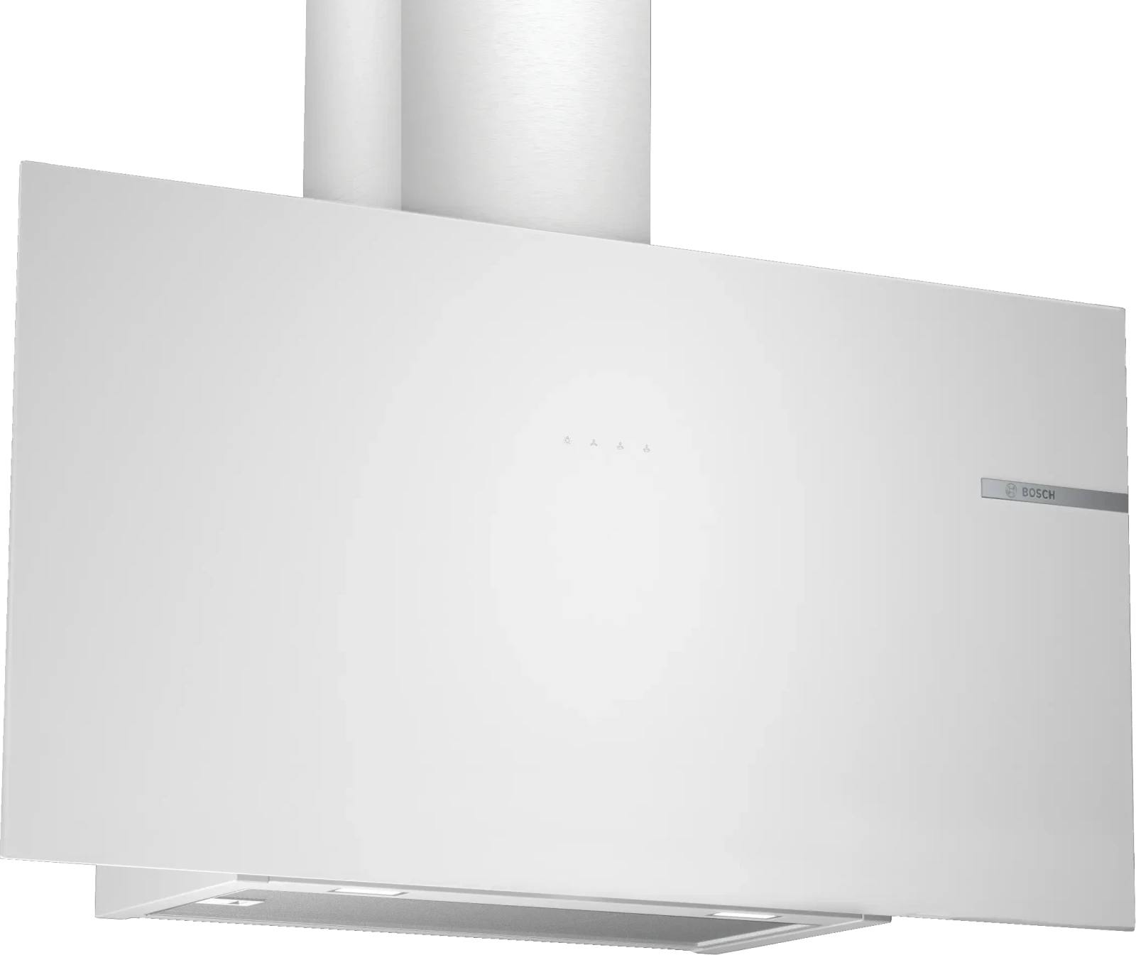 Bosch Serie 4 Duvar Tipi Davlumbaz 90 cm Beyaz Cam Yüzey, Beyaz