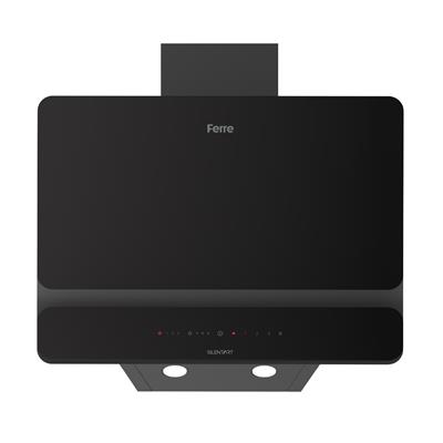 Ferre D080-SA Siyah SilentArt Dual Davlumbaz görsel 2