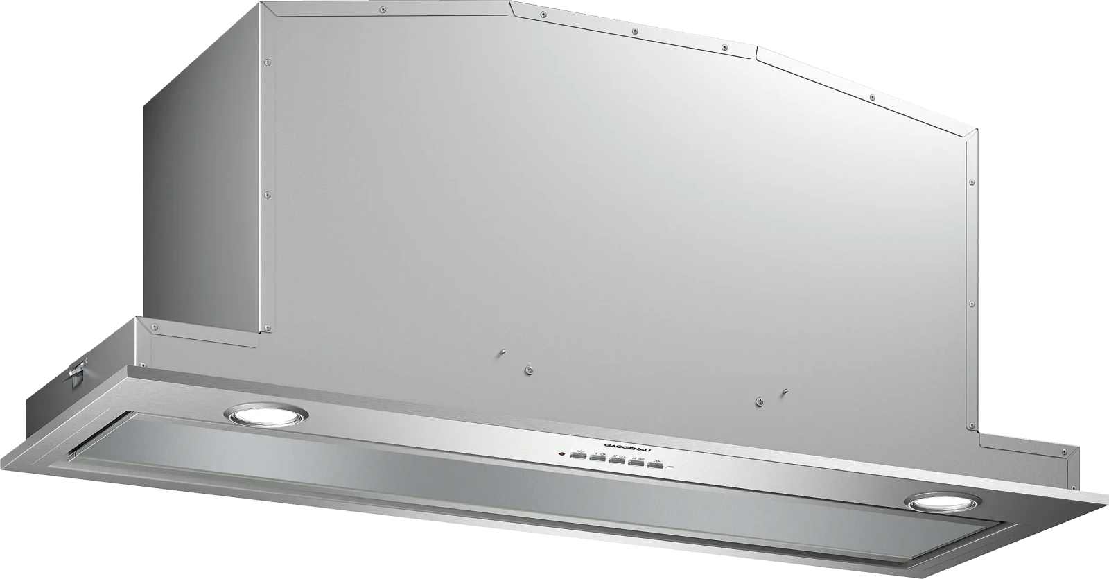 Gaggenau 200 serisi Gömme aspiratör 86 cm Paslanmaz çelik ve cam