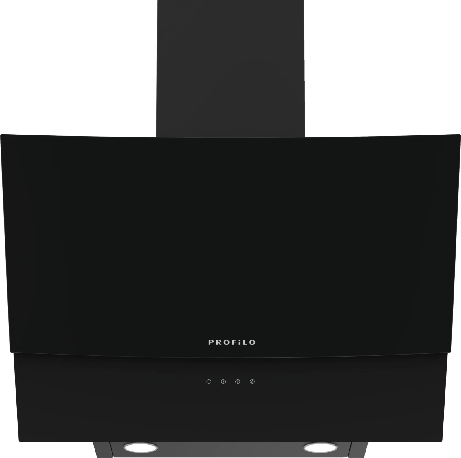 Profilo DVE6G560 Duvar Tipi Davlumbaz 60 cm Siyah Cam, Siyah