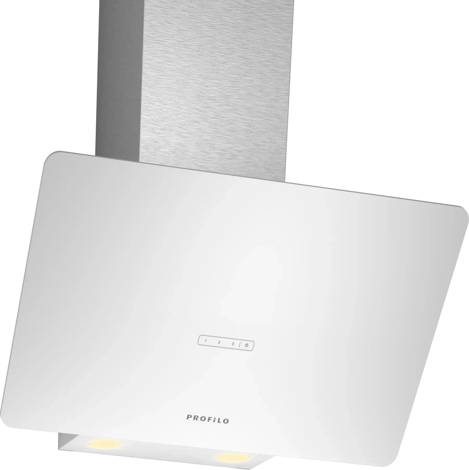 Profilo DVK6J429 Duvar Tipi Davlumbaz 60 cm Beyaz Cam Yüzey, Beyaz