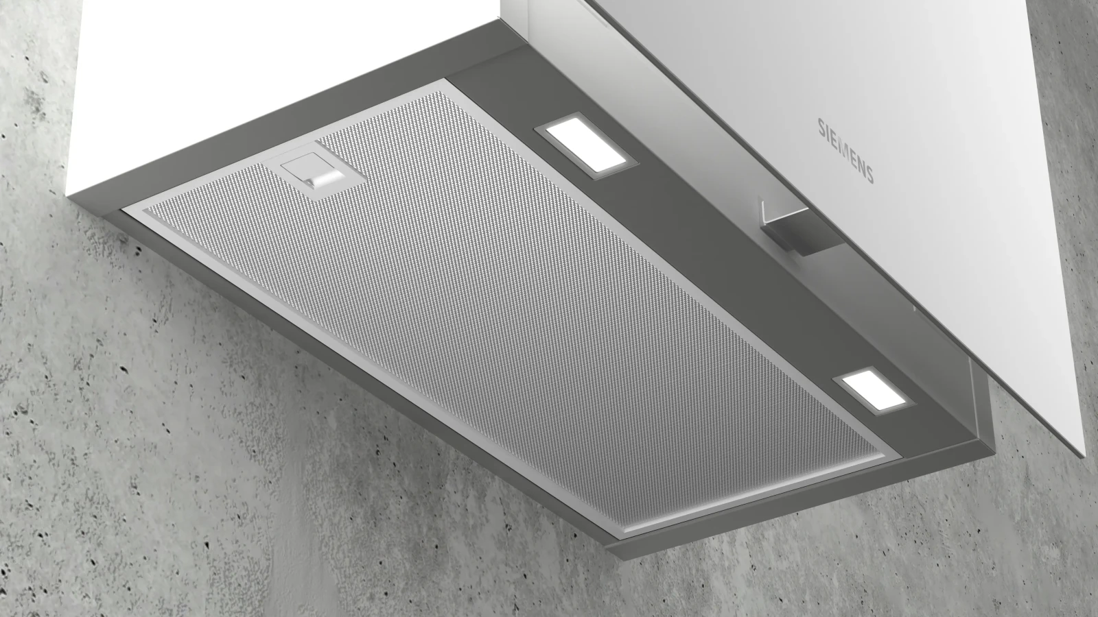 Siemens iQ300 Duvar Tipi Davlumbaz 60 cm Beyaz Cam Yüzey, Beyaz görsel 3