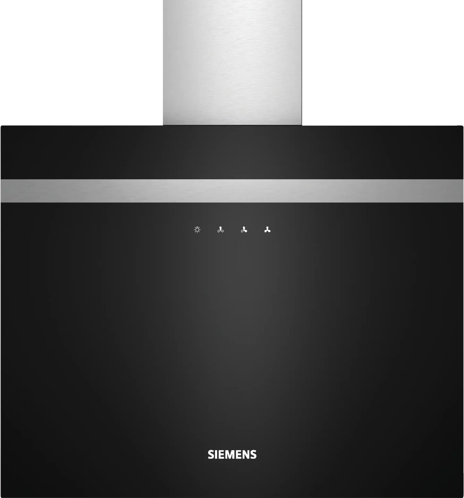 Siemens iQ300 Duvar Tipi Davlumbaz 60 cm Siyah Cam, Siyah