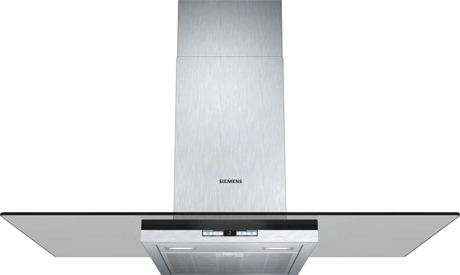 Siemens iQ500 Duvar Tipi Davlumbaz 90 cm Antrasit Gri, Paslanmaz çelik