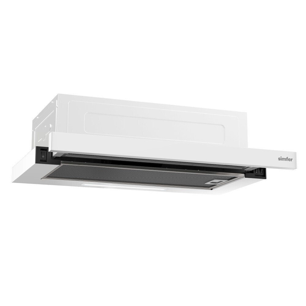 Simfer 8510 60CM Sürgülü Aspiratör Beyaz (Kurulumsuz)