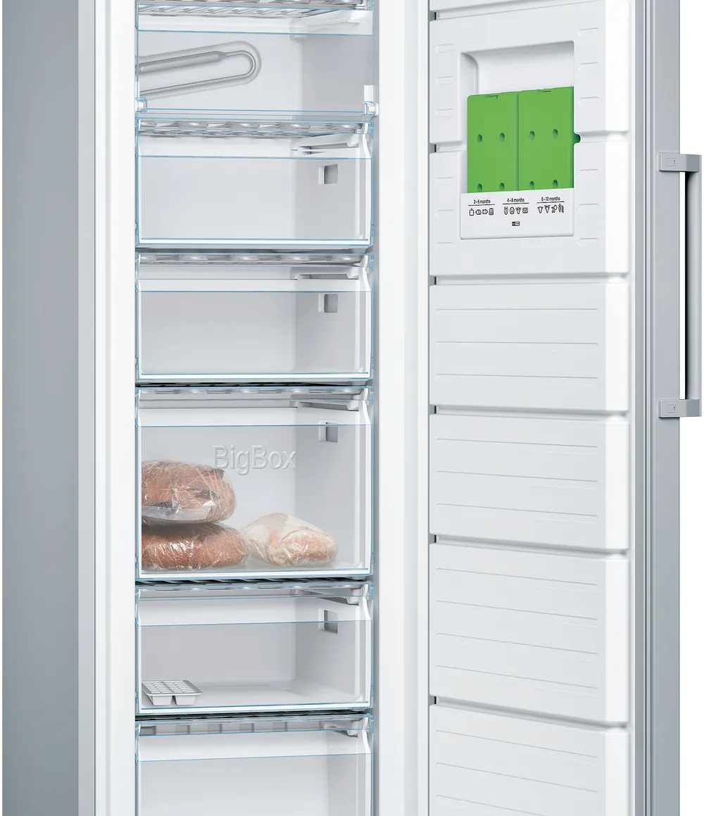 Bosch Serie 4 Solo Derin Dondurucu 176 x 60 cm Paslanmaz çelik