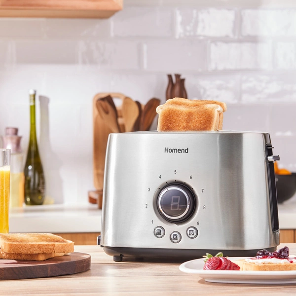 Homend Breadfast 1502h 2 Dilim Kapasiteli, 9 Kademeli Ekmek Kızartma Makinesi