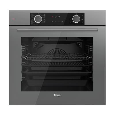 Ferre XE63CPR FryArt Gri Ankastre Fırın