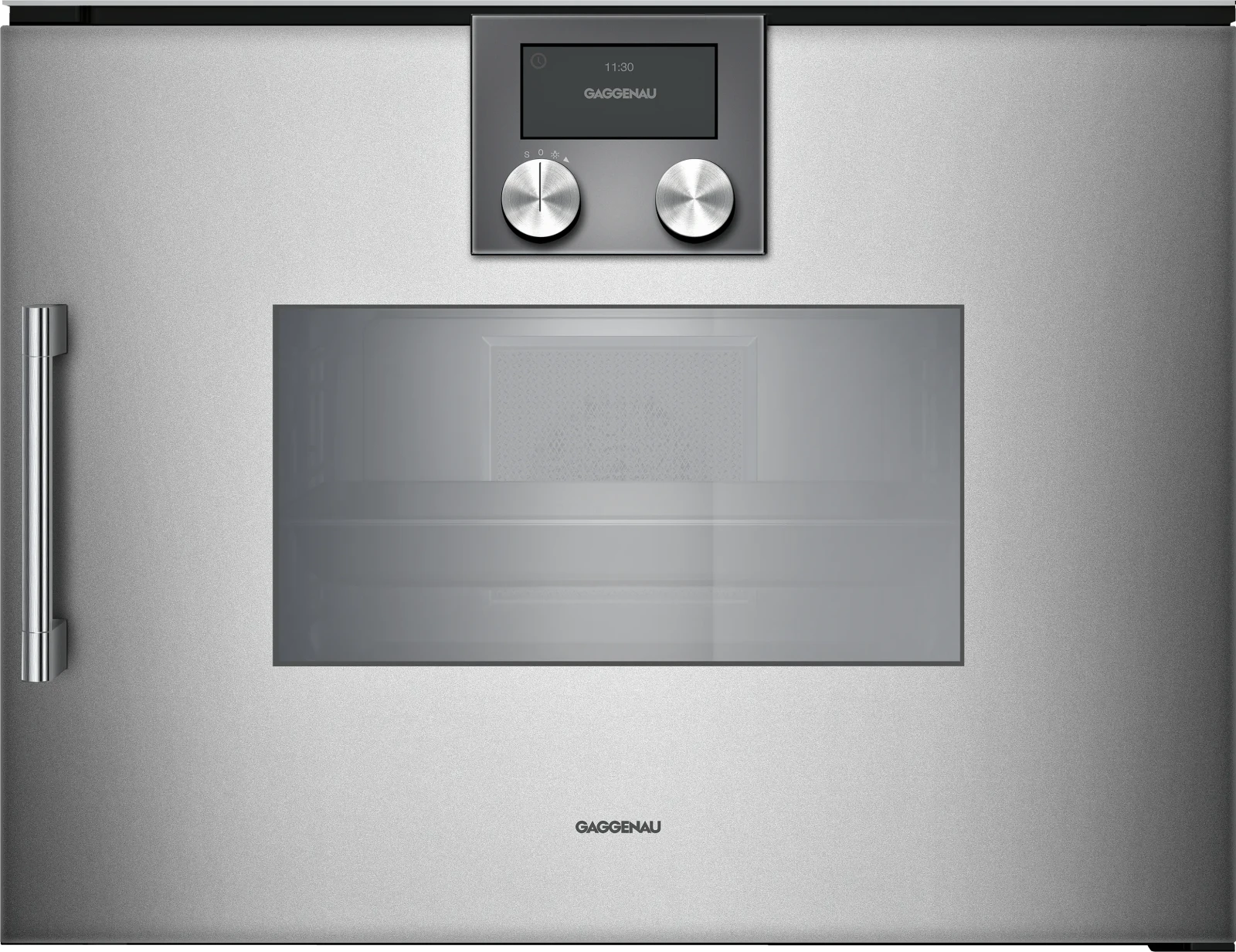 Gaggenau 200 serisi Buharlı fırın 60 x 45 cm Kapı menteşesi: sağa, Metalik