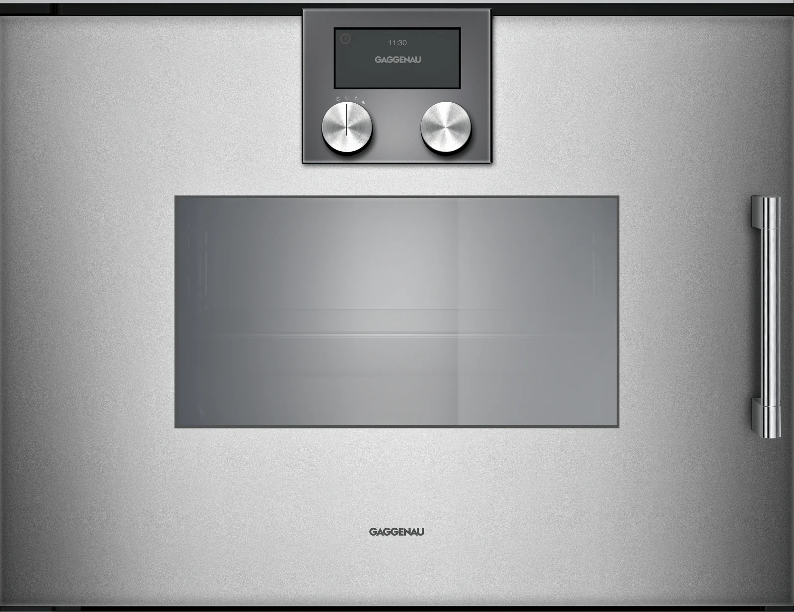 Gaggenau 200 serisi Buharlı pişirici 60 x 45 cm Kapı menteşesi: solda, Metalik