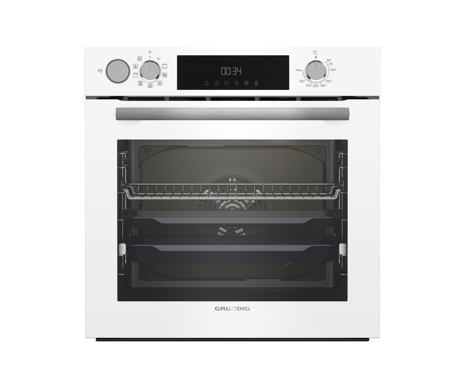 Grundig GEBD12302W Buhar Destekli Fırın