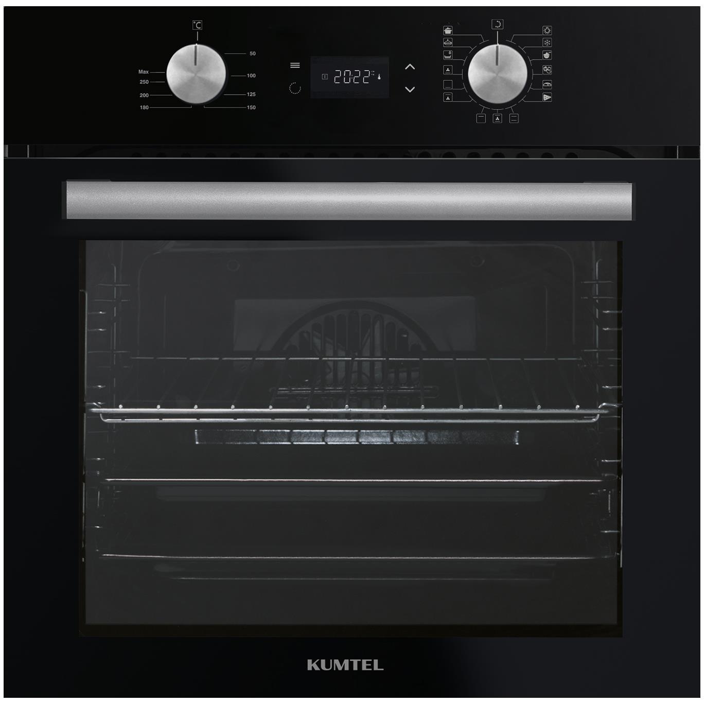 Kumtel Digital Plus Siyah Ankastre Fırın 15 Prog. B66-SF3(DDT) (3006B623CTR32)