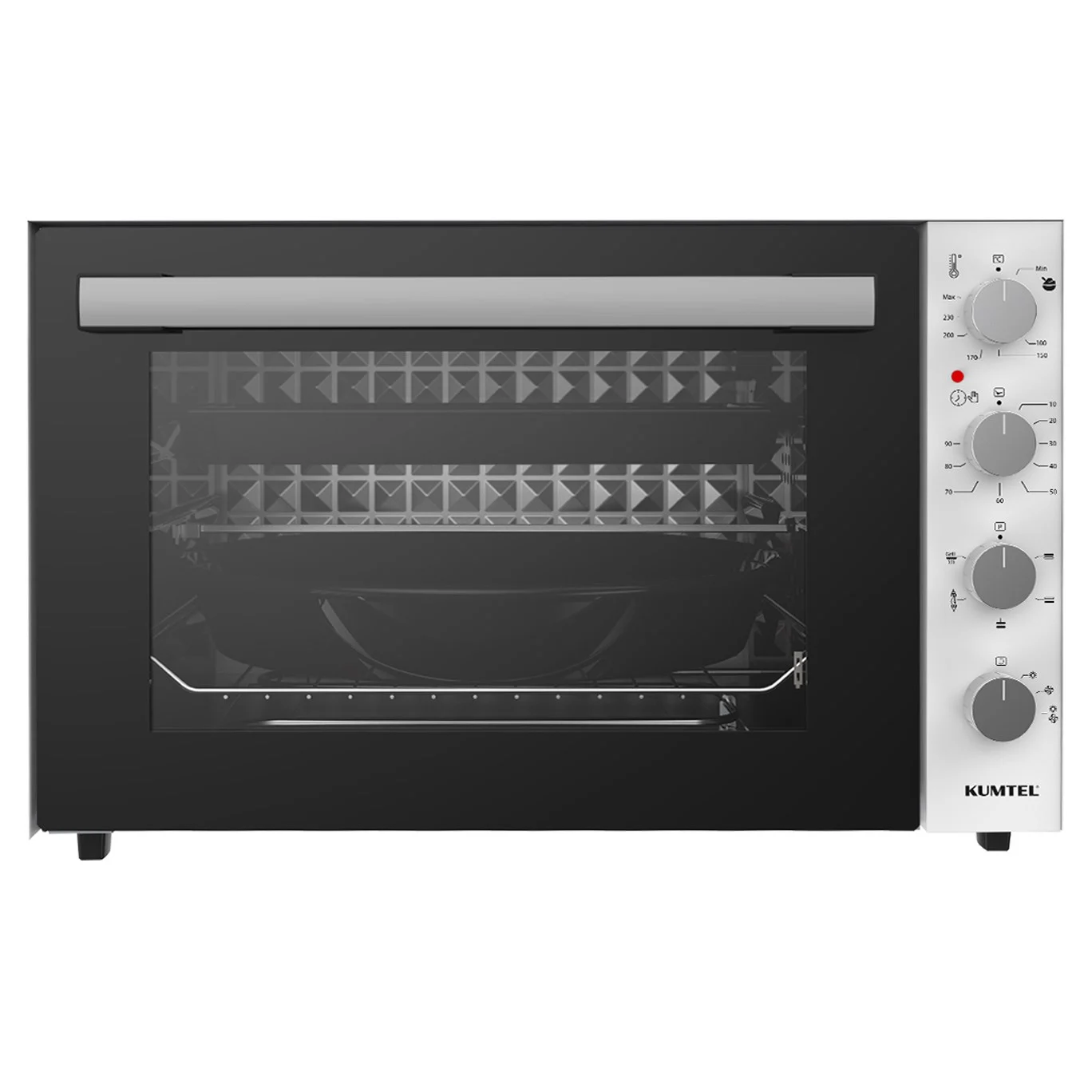 Kumtel Piliç Çevirmeli 71 Litre Midi Fırın LX-9645 Beyaz (3000FNM0BTR01)