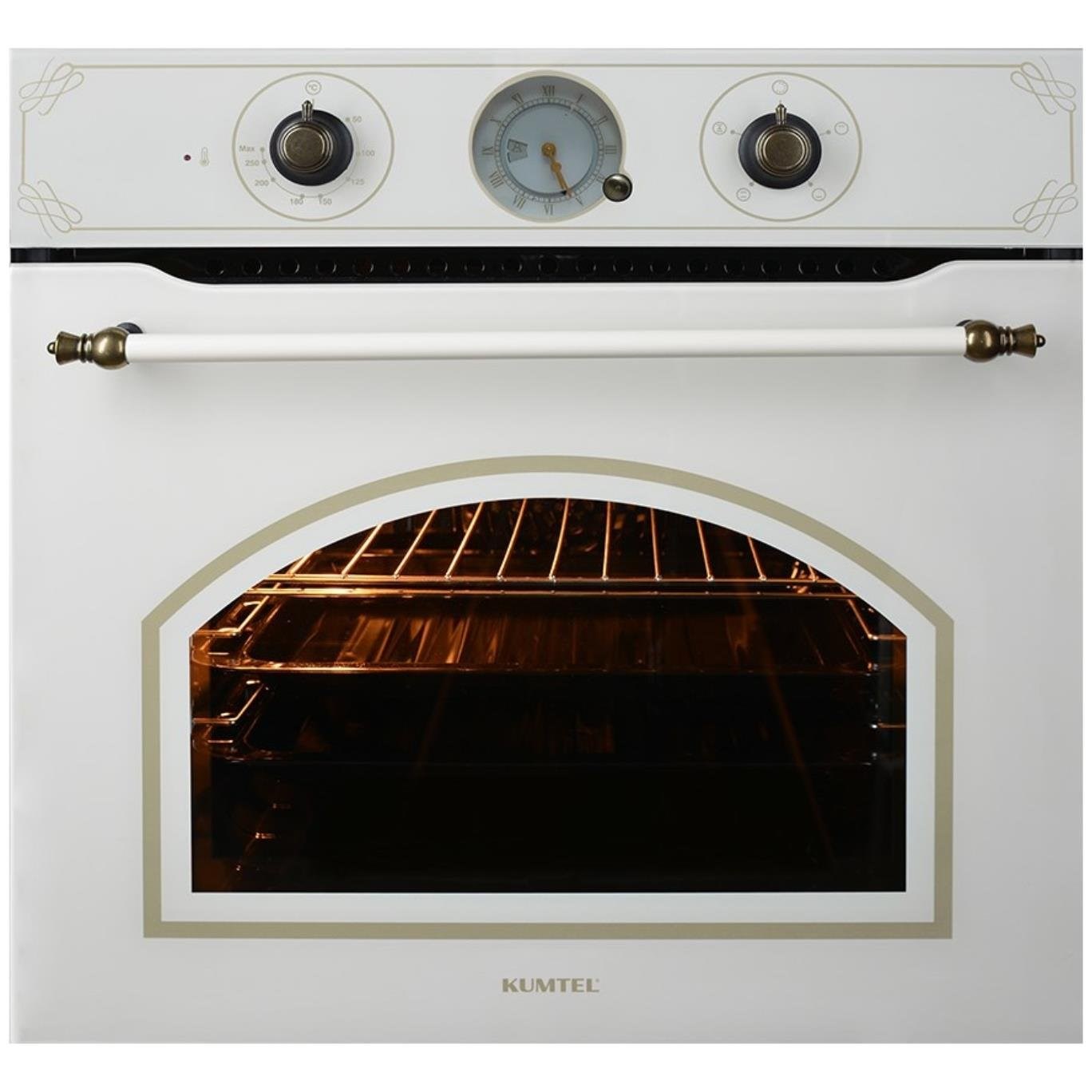Kumtel Rustik Bej Cam Ankastre Fırın B66-SF2 (AT) (4PRO) (3006B620RTR04)