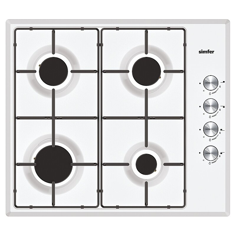 Simfer 0+8 Fonksiyon Trend Mekanik Beyaz Turbo Emaye Ocaklı 3'lü Ankastre Set (8268 Fırın + 3852 Ocak + 8722 Davlumbaz) görsel 3