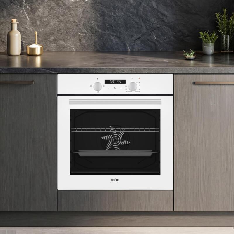 Simfer Carino 8401 0+3 Fonksiyon Dijital Beyaz Power Turbo Ankastre Fırın görsel 2
