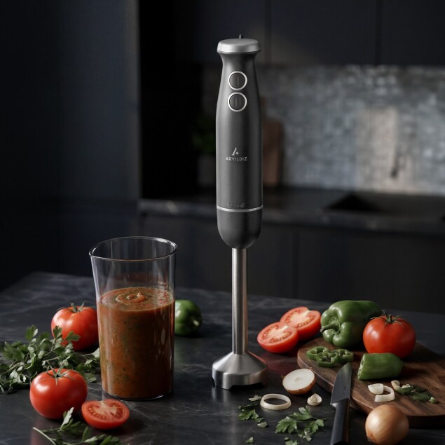 Aryıldız Functional Stick Blender Antrasit