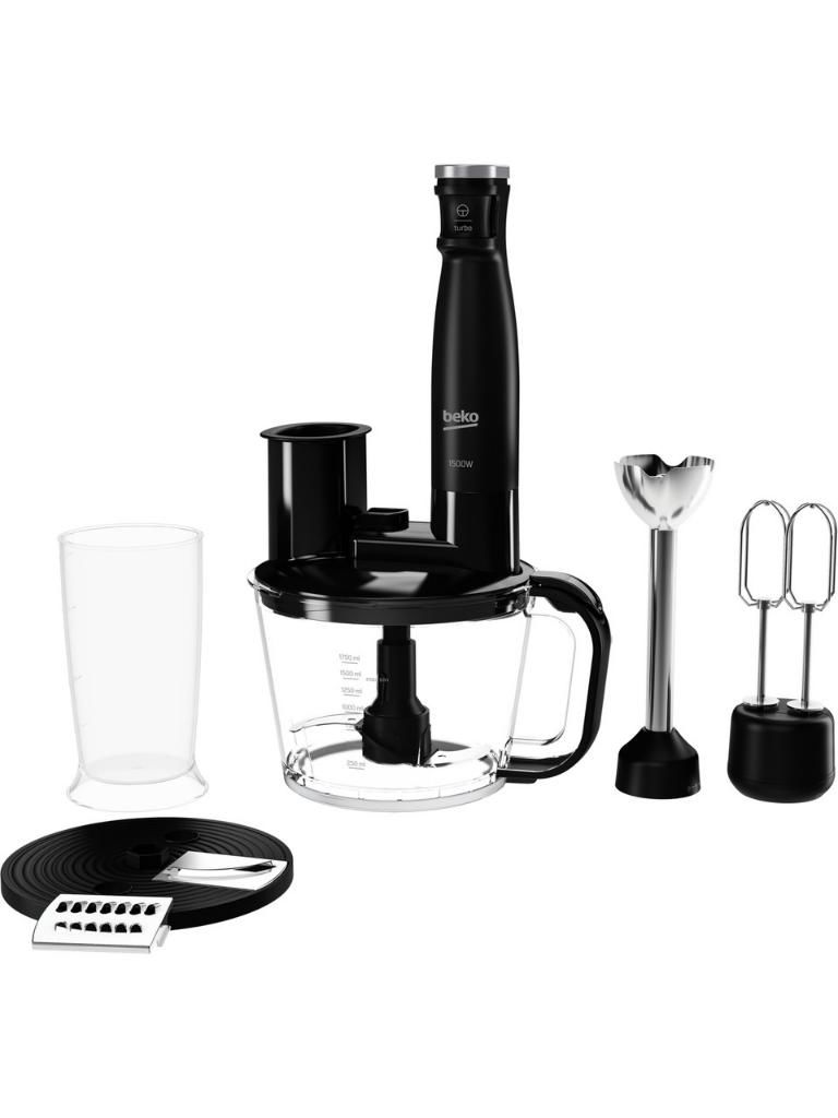 Beko RHB 5050 B Floral Siyah 1500 W Blender Seti görsel 2