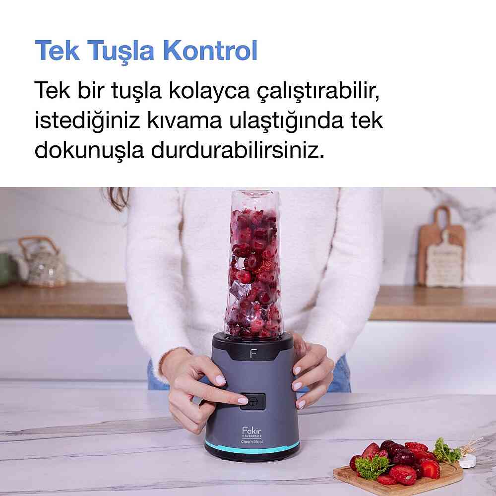 Fakir Chop'N Blend Smoothie Blender Aqua görsel 6