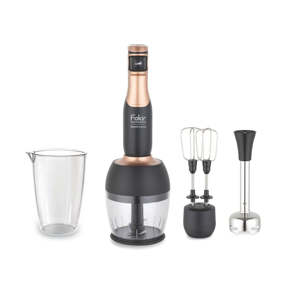 Fakir Speed Lucca 4 Parça Blender Seti Copper