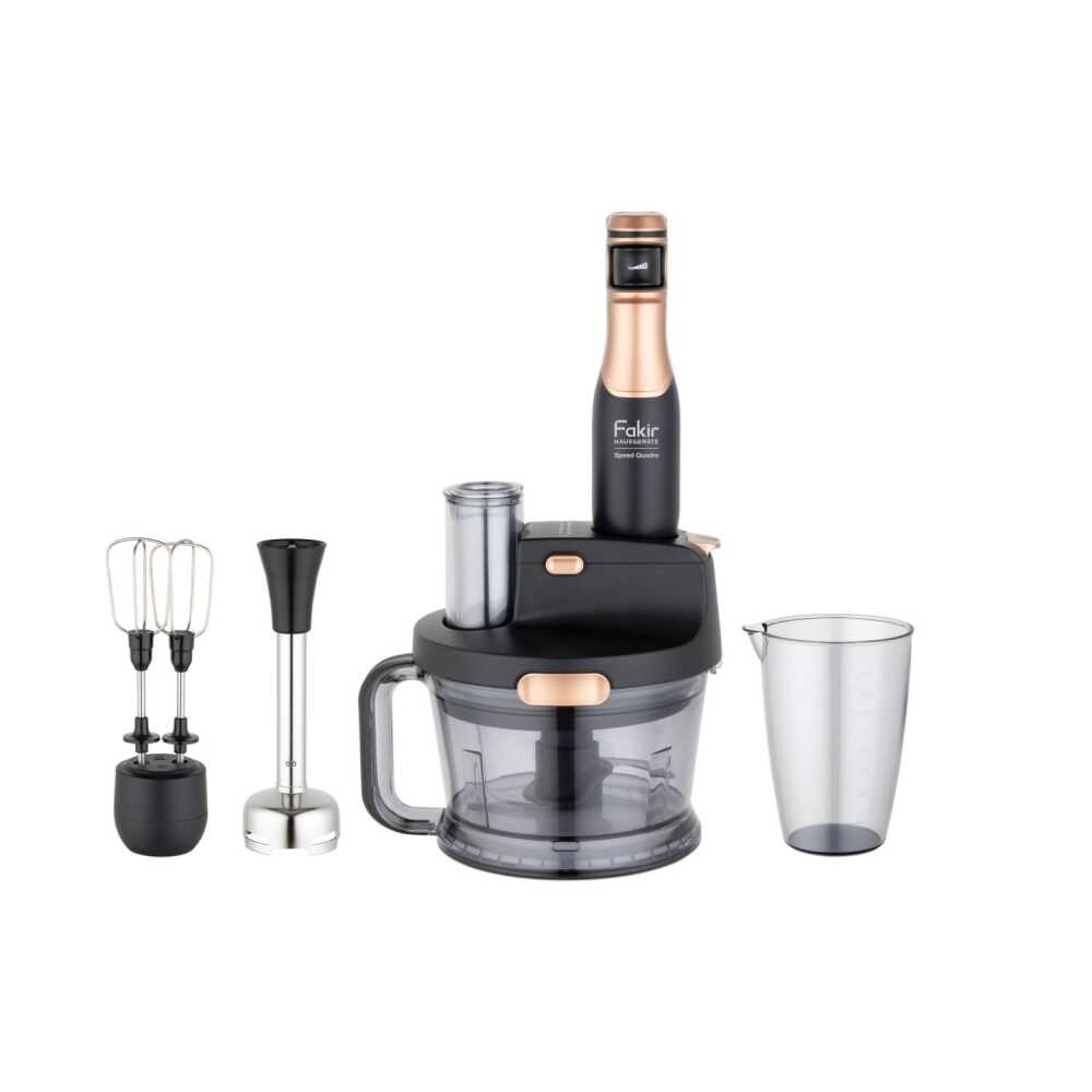 Fakir Speed Quadro Blender Seti Black & Copper