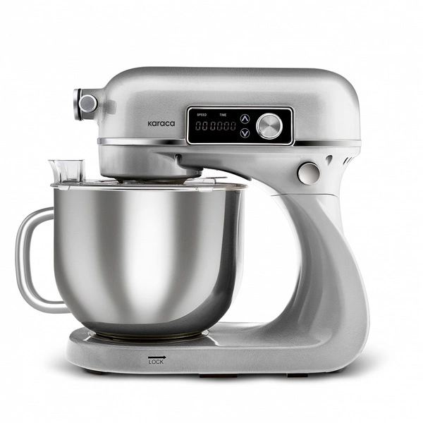Karaca Maestro Artisan Döküm Hamur Yoğurma Makinesi Ultra Sessiz 6 Litre Silver