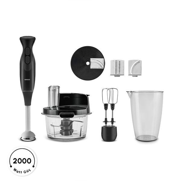 Karaca Pro-Multimax Mutfak Robotu Onyx Black
