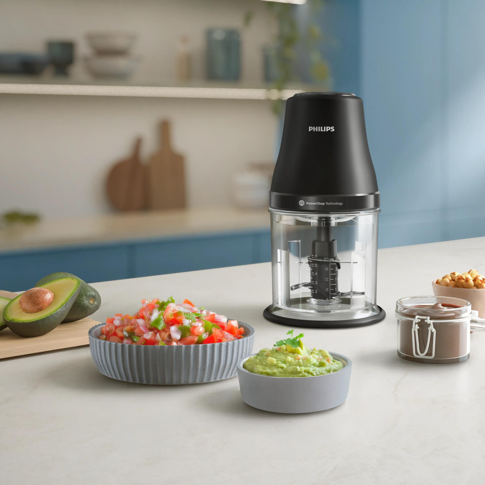 Philips Doğrayıcı HR1501/00 3000 serisi görsel 2