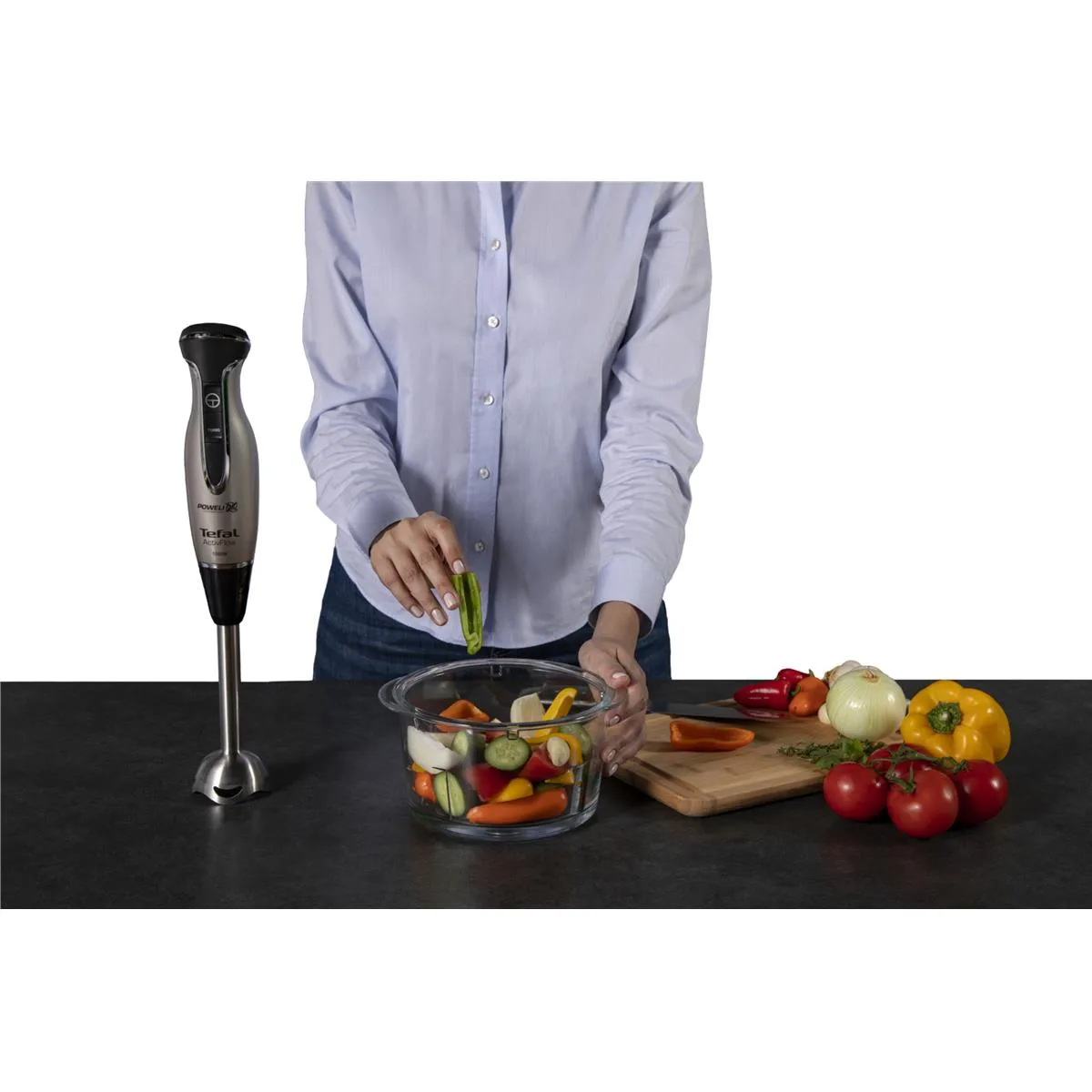 Tefal Powelix Activflow Expert 1500 W Gümüş Blender görsel 7