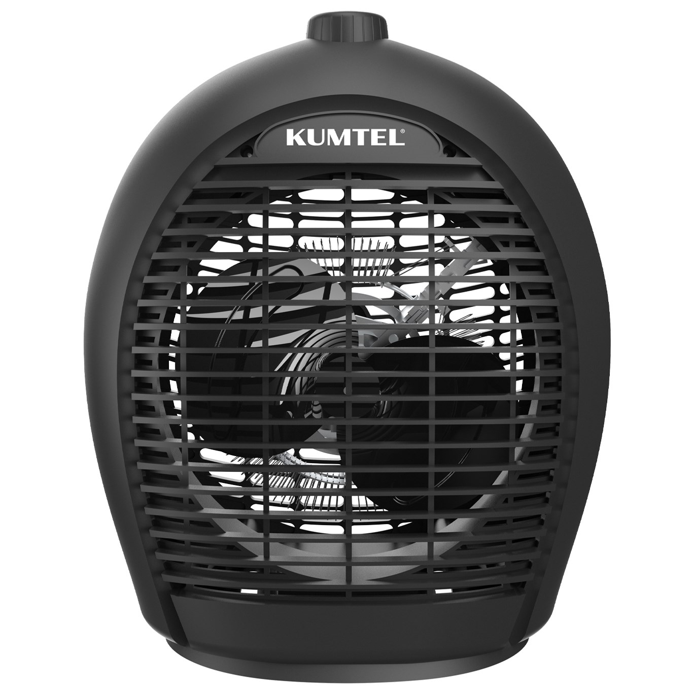 Kumtel 2000 W 3 Kademeli Sıcak-Soğuk Üflemeli Elektrikli Fanlı Isıtıcı Füme LX-6331 (3103RS00MTR17)