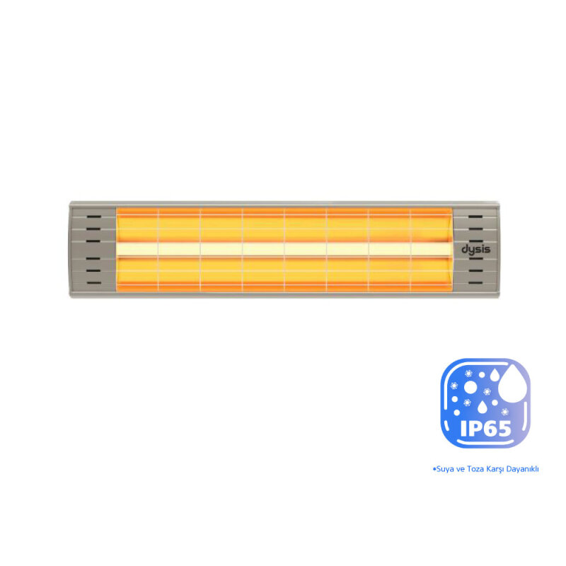 Simfer Dysis DH-7486 Art Plus Karbon Serisi IP65 Suya-Toza Dayanıklı 2300 W Bej İç/Dış Mekan Isıtıcı