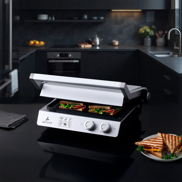 Aryıldız Elite Grill Tost Makinesi