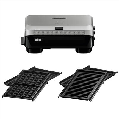 Braun SNACKMAKER 5 SM5006 SILVER TOST M. Izgara & Tost Makinesi DELONGHI