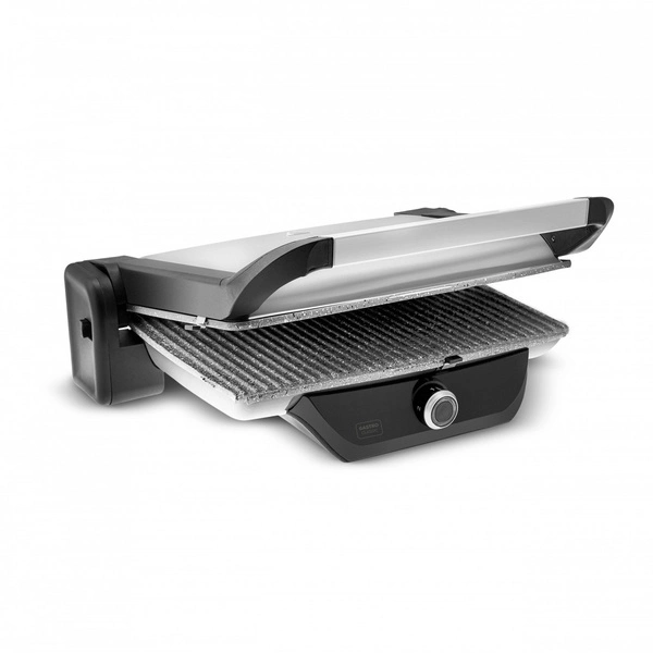 Karaca Gastro Classic 6 Dilim Kapasiteli Izgara ve Tost Makinesi Cool Gray 2000W