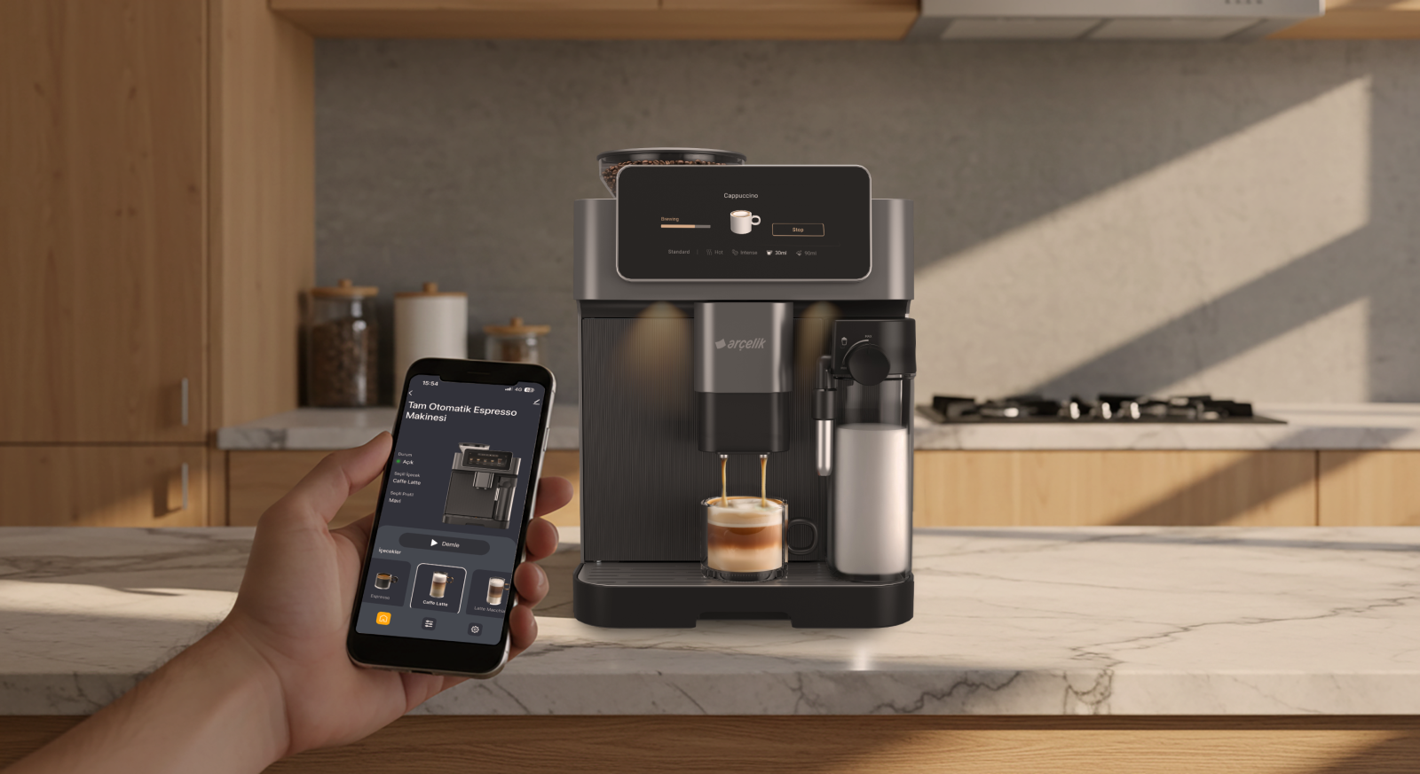 Arçelik EM 9595 Imperium Barista® görsel 5