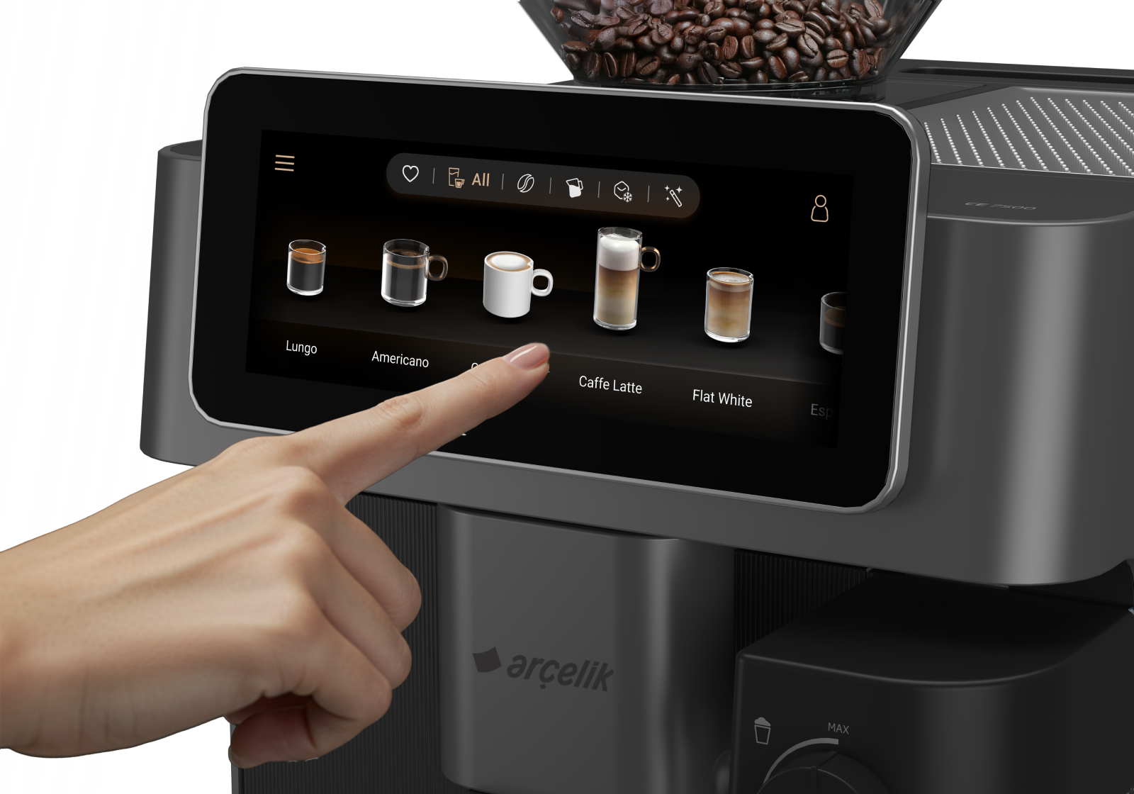 Arçelik EM 9595 Imperium Barista® görsel 4