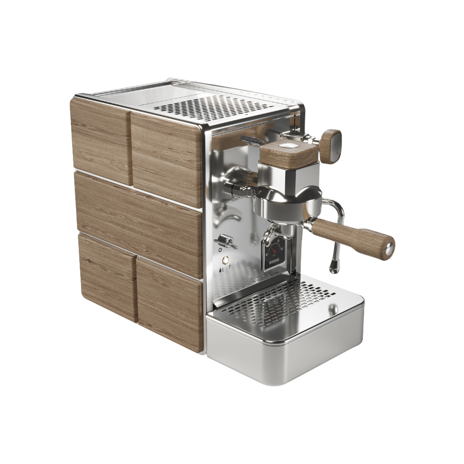 Arçelik Stone Mine Premium Kahve Makinesi Wood görsel 3