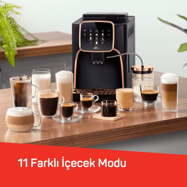 Arzum Espresso Pro M Tam Otomatik Espresso Makinesi - OK0028-0500 görsel 3