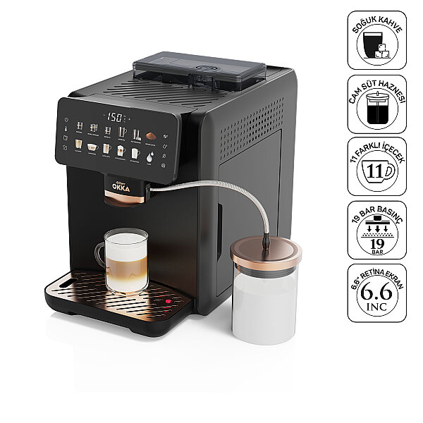 Arzum Okka Barista Neo Espresso Makinesi - Siyah