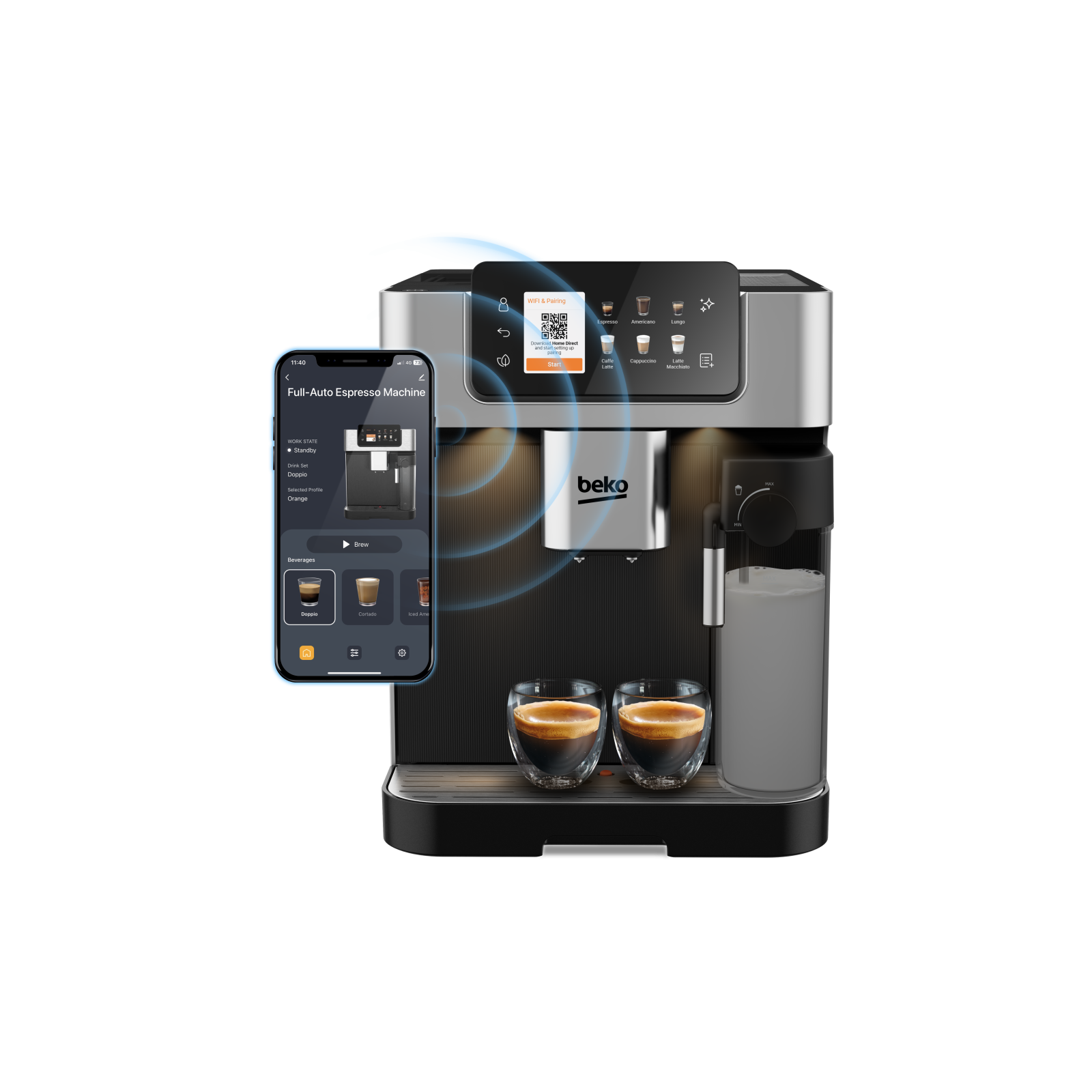 Beko CaffeExperto® CE7500+ CEG 7348 X görsel 6