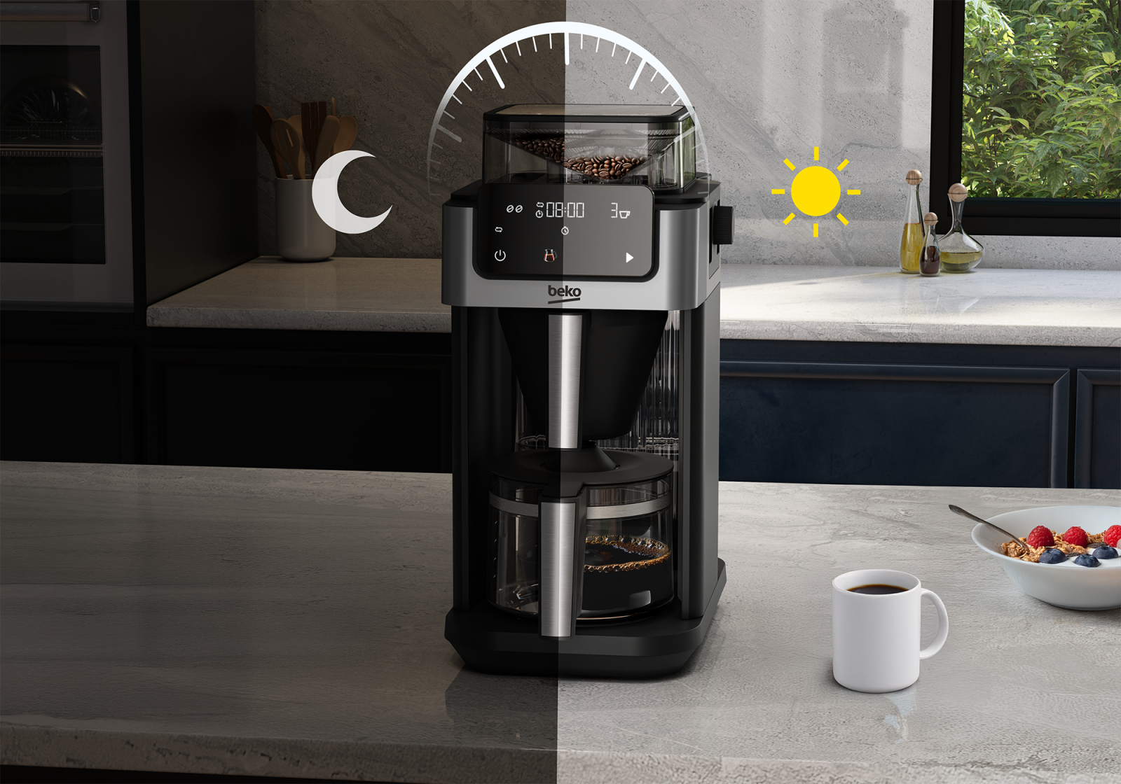 Beko CFM 8518 I Filtre Kahve Makinesi görsel 8