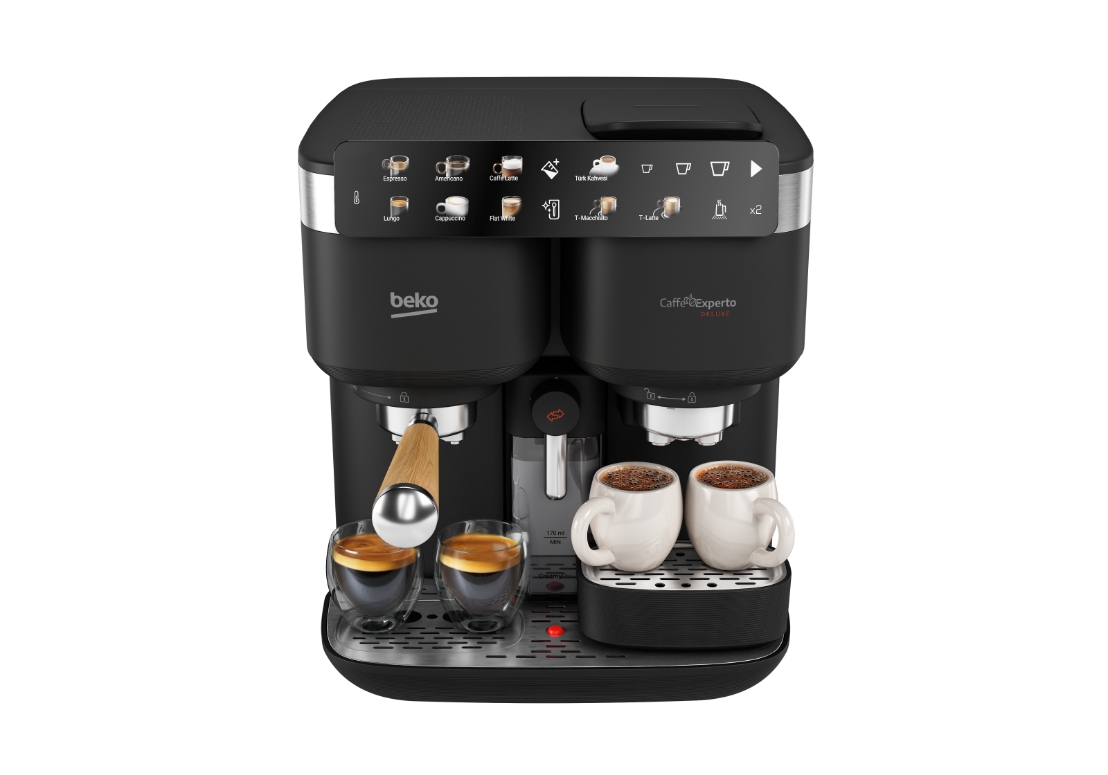 Beko TEM 8690 Caffe Experto® Deluxe Türk Kahvesi Makinesi & Yarı Otomatik